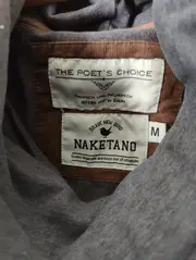 Vorschaubild 5 von Damen Kapuzenpullover Grau Gr. 38/M Casual Hoodie Kurzarm