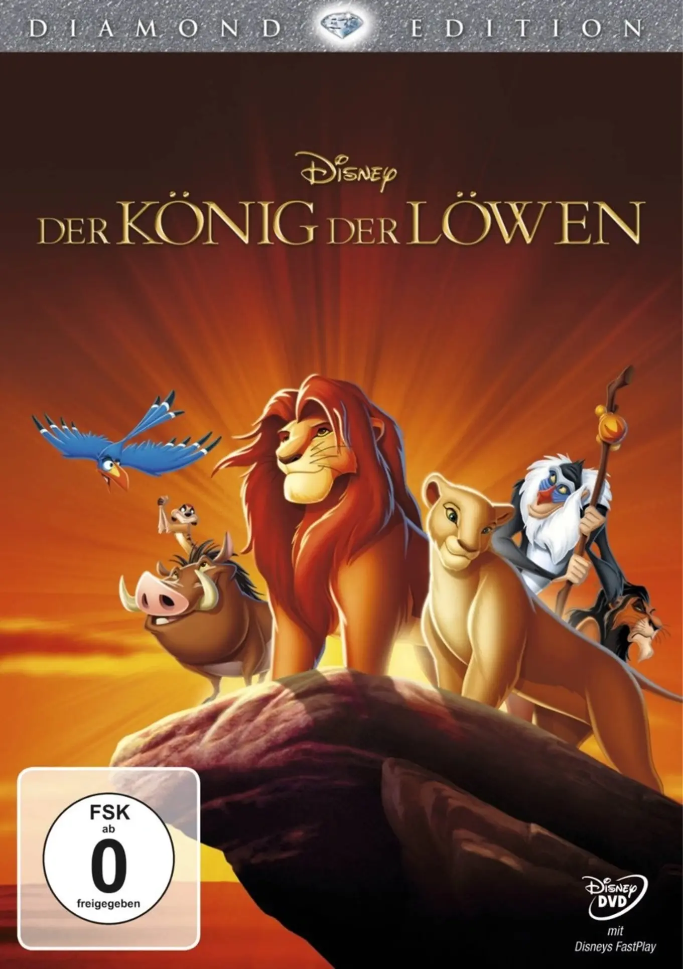 Disney Der König der Löwen DVD Klassiker Deutsch Englisch Animationsfilm