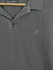 Vorschaubild 3 von Herren Poloshirt Regular Fit Grau Gr. XL