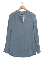 Vorschaubild 1 von MARC O POLO Damen Bluse Gr. 34/XS Blau Viskose Klassisch Elegant