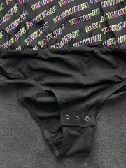 Vorschaubild 3 von Damen Body Langarm Logo-Print Gr. 36/S Mehrfarbig Casual