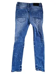 Vorschaubild 2 von Destroyed Jeans Kinder Jungen Blau Streetwear Größe 146/152