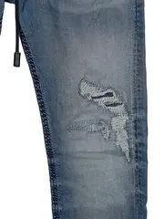 Vorschaubild 4 von Herren Destroyed Jeans Hose Größe 32 Blau Streetwear