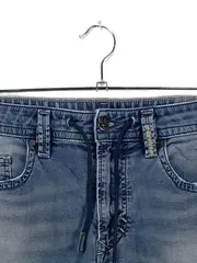 Vorschaubild 2 von Herren Destroyed Jeans Hose Größe 32 Blau Streetwear