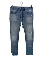 Vorschaubild 1 von Herren Destroyed Jeans Hose Größe 32 Blau Streetwear