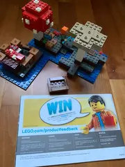 Vorschaubild 6 von Minecraft The Mushroom Island 21129 Bauset Komplett Mehrfarbig Kinder