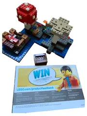 Vorschaubild 4 von Minecraft The Mushroom Island 21129 Bauset Komplett Mehrfarbig Kinder