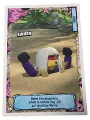 Vorschaubild 1 von Ninjago Sammelkarte Sinken Falle Trading Card Mehrfarbig