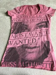 Vorschaubild 2 von Damen T-Shirt Nashville Stories Of Now Most Wanted Rosa Gr. S