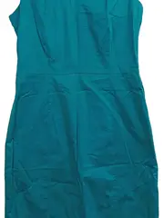 Vorschaubild 3 von Businesskleid Damen Gr. M Türkis Elegant Ärmellos