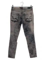 Vorschaubild 2 von Damen Jeans Tapered Fit W33/42/XL Grau Casual Stretch Denim