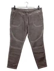 Vorschaubild 1 von Taifun Stoffhose Damen Gr. 44 Grau Casual Jogger Elastikbund