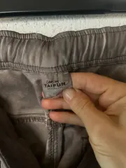 Vorschaubild 2 von Taifun Stoffhose Damen Gr. 44 Grau Casual Jogger Elastikbund