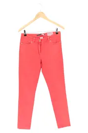 Vorschaubild 1 von Damen Stoffhose Rot IT 40 W26/34/XS Casual Preppy Urban