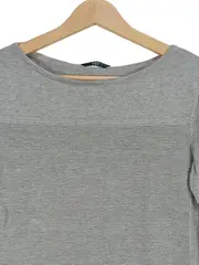 Vorschaubild 3 von EDC Damen Pullover Grau Gr. 36/S Casual Baumwolle