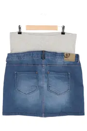 Vorschaubild 2 von Mama Licious Damen Jeansrock Umstandsrock Blau Gr. 38;M Casual Vintage