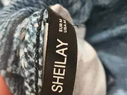 Vorschaubild 6 von Freizeitkleid Damen Gr. 38/M Blau Casual Cut-Outs Reißverschluss