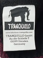 Vorschaubild 2 von Damen Mütze Lila Wolle One Size Strickmütze Bommel Punkte Casual