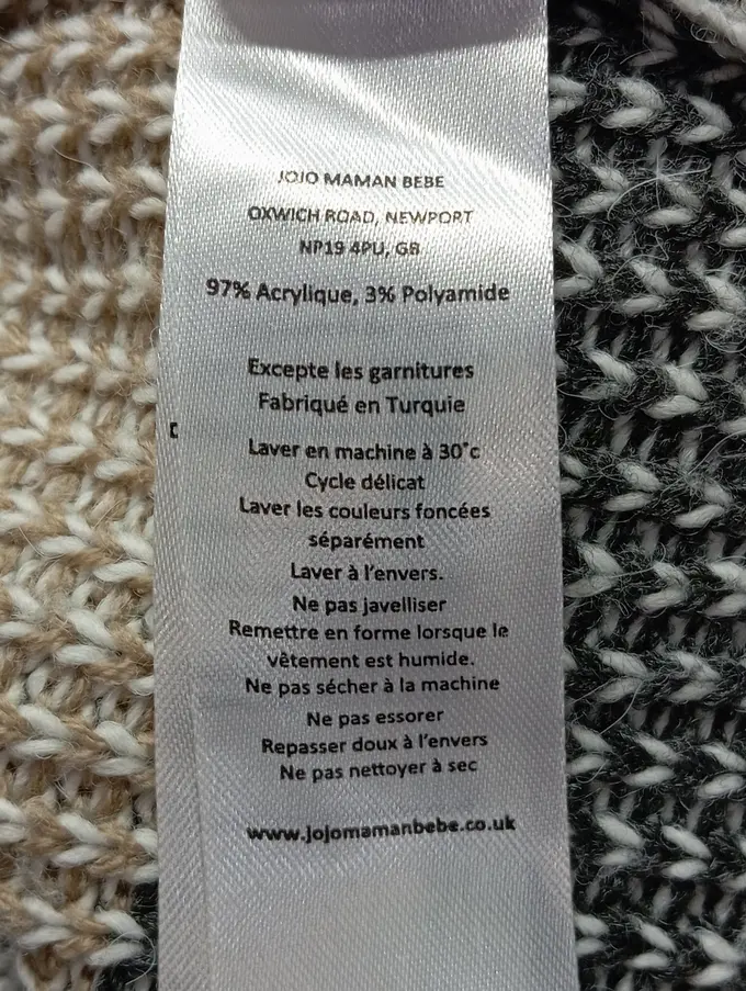 JOJO MAMAN BÉBÉ Strickjacke Bild 5