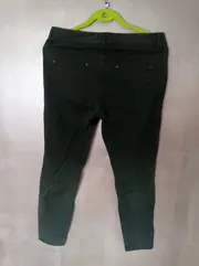 Vorschaubild 3 von Damen Cargohose Gr. 40 Oliv Casual Biker Style Slim Fit