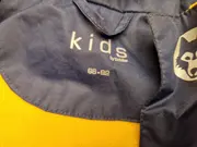 Vorschaubild 4 von Kids Kinder Regenjacke Gr. 86-92 Blau Gestreift Kapuze Fleece