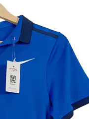 Vorschaubild 2 von Kinder Poloshirt Blau Gr. 128 Sportlich