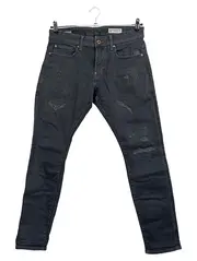 Vorschaubild 1 von G-Star Herren Jeans Slim Fit W31L30 Schwarz Used Look Casual