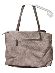 Vorschaubild 3 von Damen Umhängetasche Shopper Rosa Stoff Streifen 42x32cm