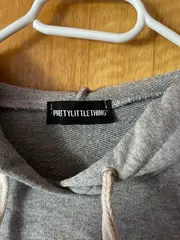Vorschaubild 7 von Damen Kapuzenpullover Hoodie Grau Gr. 38/M