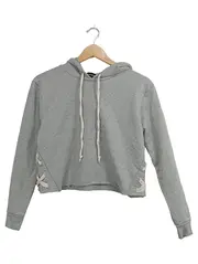 Vorschaubild 1 von Damen Kapuzenpullover Hoodie Grau Gr. 38/M