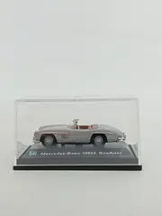 Vorschaubild 2 von 300SL Roadster Modellauto Silber Sammlerstück 6cm