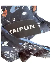 Vorschaubild 4 von Taifun Damen Bluse Blumenmuster Langarm Schleife Gr. 38 M Navy Floral