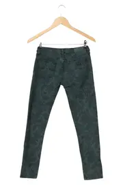 Vorschaubild 2 von Damen Jeans Wide Fit W24/32/XXS Grün Florales Muster Casual