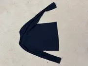 Vorschaubild 4 von Kinder Langarmshirt Gr. 140 Blau Casual Logo-Print