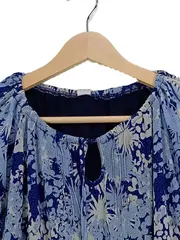 Vorschaubild 2 von Damen Sommerkleid Blumenmuster Gr. 42;XL Casual Polyester