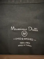 Vorschaubild 3 von Herren Leinenhemd Oliv Gr. M Casual