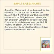 Vorschaubild 3 von Grips Kids Mathematik Lernspiel Nintendo DS Klasse 2-4
