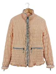 Vorschaubild 1 von Damen Leichte Jacke Gr. 36/S Orange Gesteppt Elegant Casual