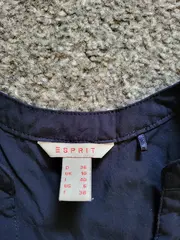 Vorschaubild 4 von Damen Hemdbluse Langarm Blau Gr. 36 Casual Viskose