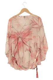 Vorschaubild 2 von Damen Bluse 34/XS Rosa Florales Muster Bohemian Elegant