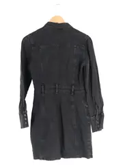 Vorschaubild 2 von BOYISH Jeanskleid Damen Gr. 34/XS Schwarz Casual Denim Kleid