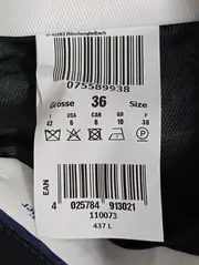Vorschaubild 4 von Damen Stoffhose Gr. 40 Schwarz Business Elegant Schurwolle