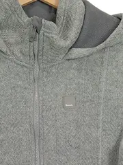 Vorschaubild 3 von Bench Damen Fleecejacke Kapuze Strickoptik Grau Gr. XL 42