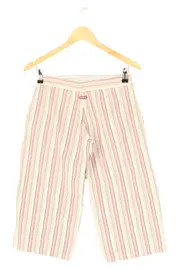Vorschaubild 2 von Damen Stoffhose W27/36/S Gestreift Mehrfarbig Capri Casual