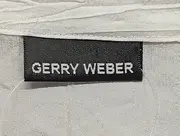 Vorschaubild 3 von Bluse Damen Langarm Weiß Gr. 38/M Klassisch Business Strukturmuster