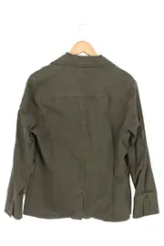 Vorschaubild 1 von Leichte Jacke Damen Grün Baumwolle Gr. 42/XL Freizeit Casual