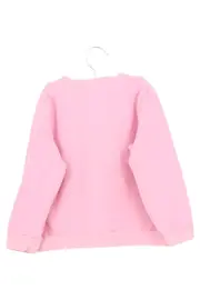Vorschaubild 2 von Kinder Sweatshirt Gr. 98 Rosa Logo-Print Casual Langarm