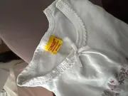 Vorschaubild 2 von Baby Body Mädchen Gr. 68 Weiß Langarm Tiermotiv