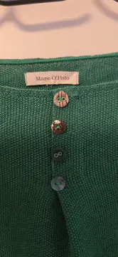 Vorschaubild 3 von Pullover Herren Grün Größe 48 Casual Baumwolle Langarm