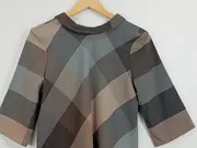 Vorschaubild 7 von Damen Hemdbluse kariert 3/4-Arm Mehrfarbig Gr. 34 XS